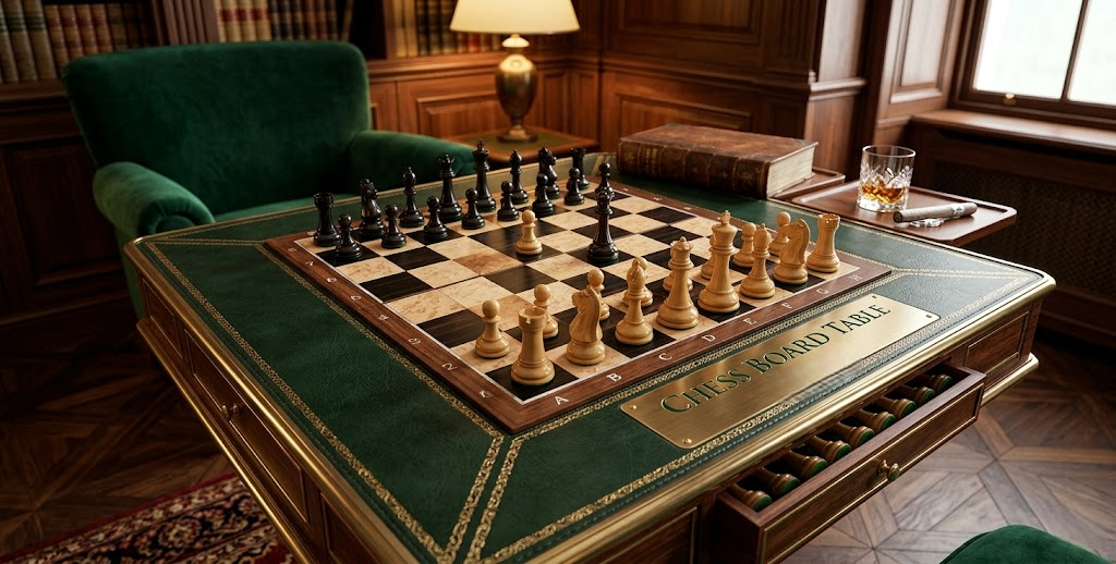 Best Chess Board Table Designs for Luxury and Minimalist Homes